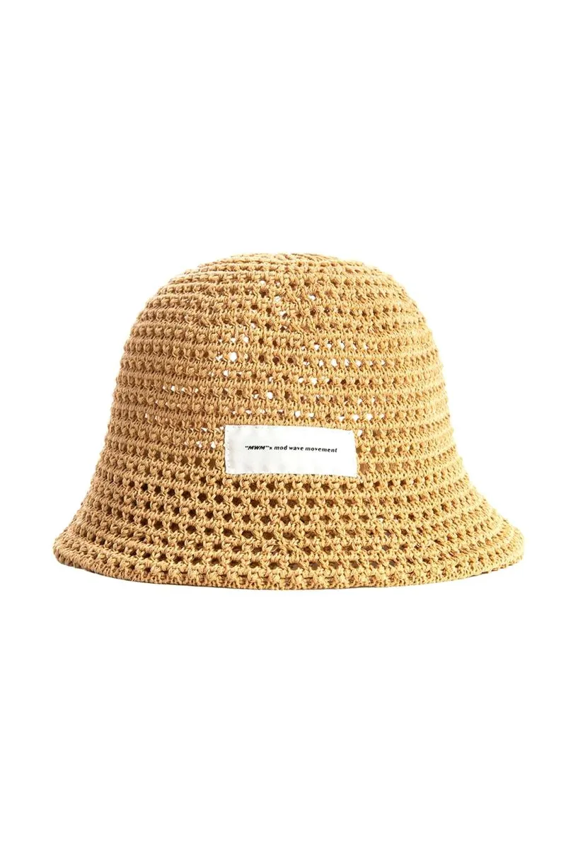 MOD WAVE MOVEMENT Καπέλα MWM Wicker Bucket Hat - CAMEL-MW092410519-CAMEL