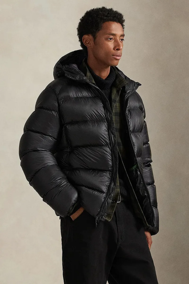 Μπουφάν με επένδυση από πούπουλα Polo Ralph Lauren LW NYLON