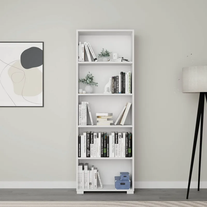 Βιβλιοθήκη Lucas 1600-110 350Mwd1308 (64x182x25 cm)