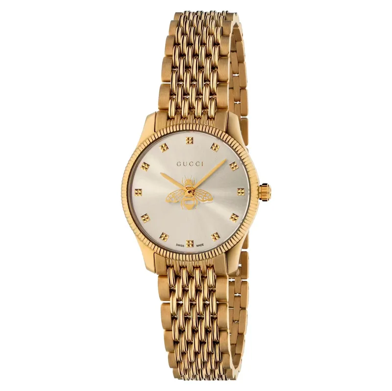 Gucci Women's YA1265021 Watch (29mm) in Χρυσό