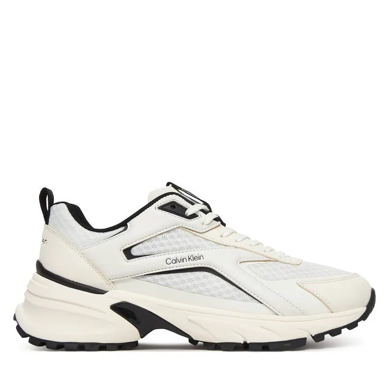 Αθλητικά Calvin Klein Hike Run Ckstripe Mesh HW0HW03002 Λευκό