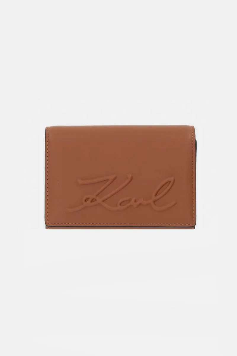 Karl Lagerfeld γυναικείο πορτοφόλι "Ville Medium" - B2W32018 Ταμπά