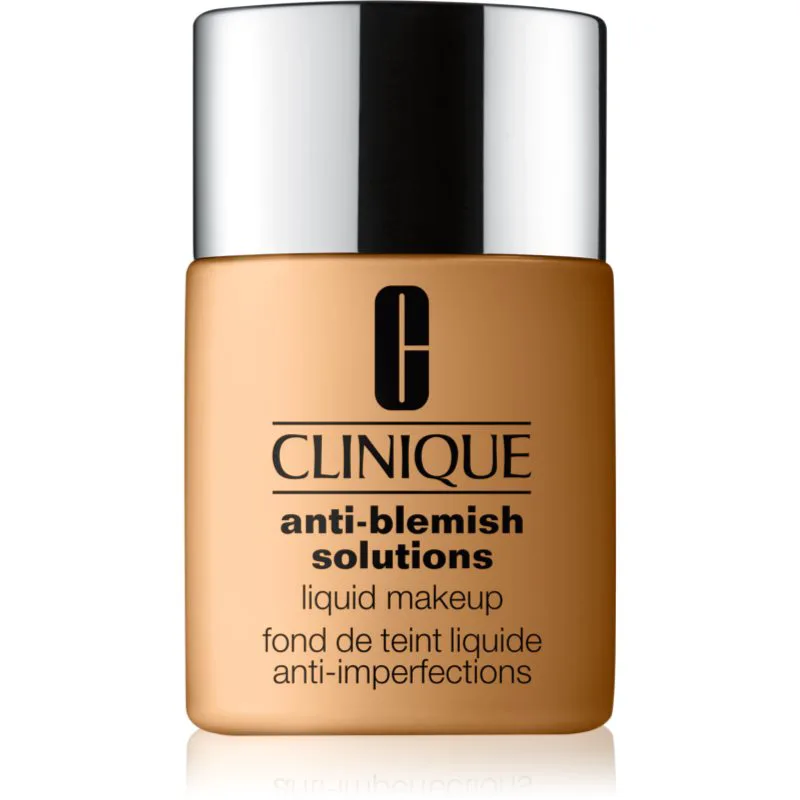 Clinique Anti-Blemish Solutions™ Liquid Makeup Make-Up κάλυψης για λιπαρή επιδερμίδα με τάση για ακμή απόχρωση CN 58 Honey 30 ml