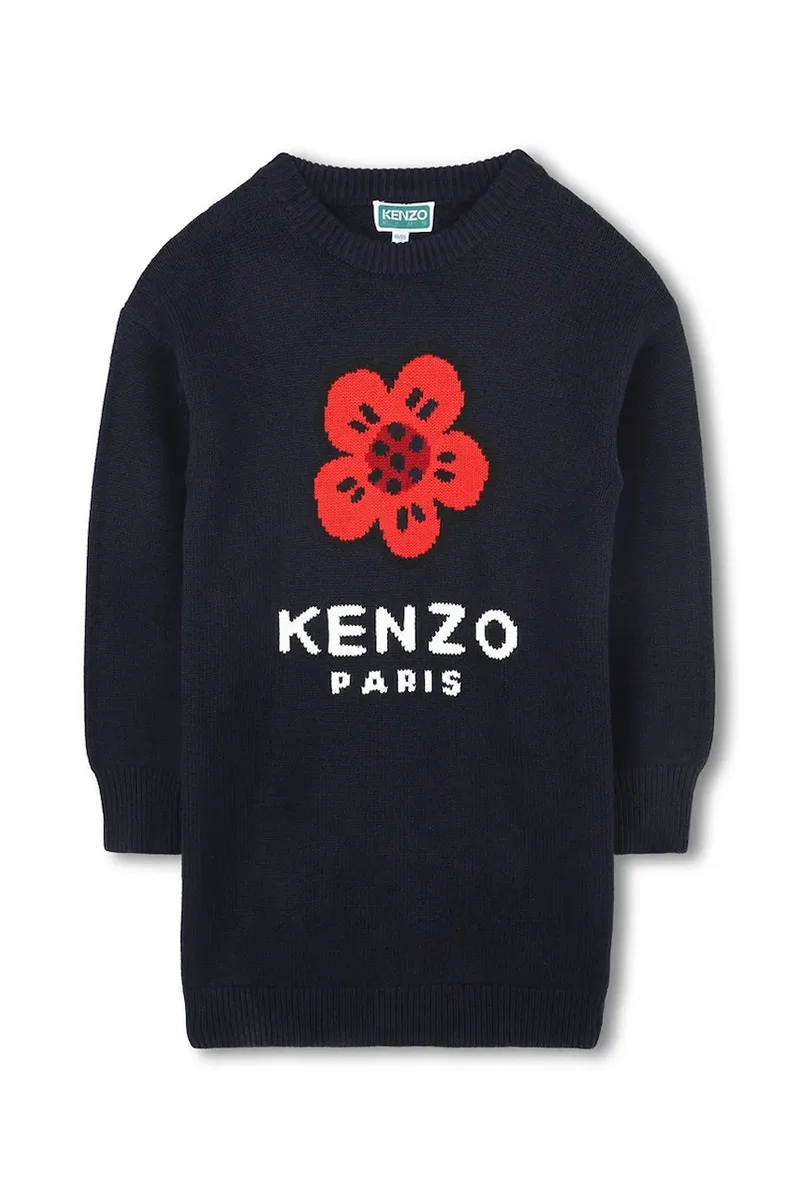 Παιδικό φόρεμα από μαλλί Kenzo Kids