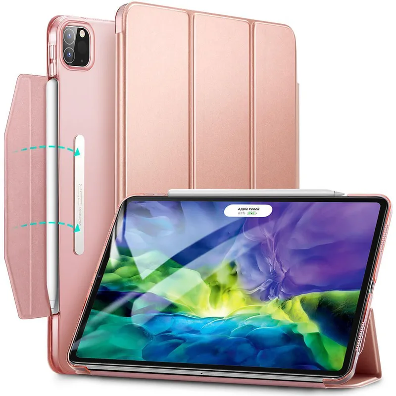 ESR Yippee Trifold with Clasp Rose Χρυσό iPad Pro 11 2018/2020
