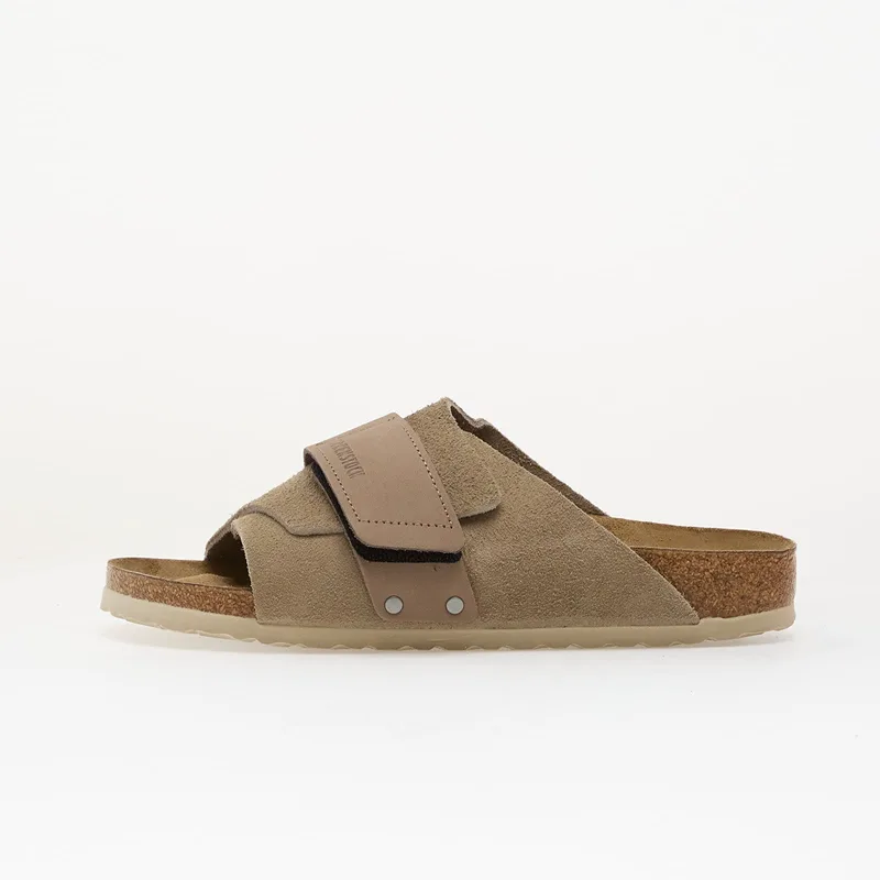 Sneakers Birkenstock Kyoto Nubuck-Suede Leather Unisex Taupe EUR 39