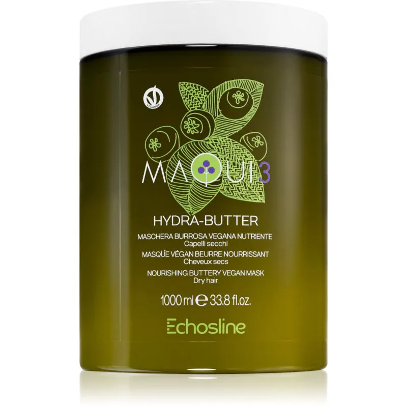 Echosline Maqui Hydra-Butter θρεπτική μάσκα μαλλιών 1000 ml