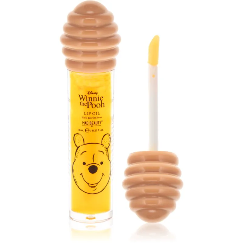 Mad Beauty Winnie The Pooh Lip Oil Έλαιο για τα χείλη με μαλακτική δράση 8 ml