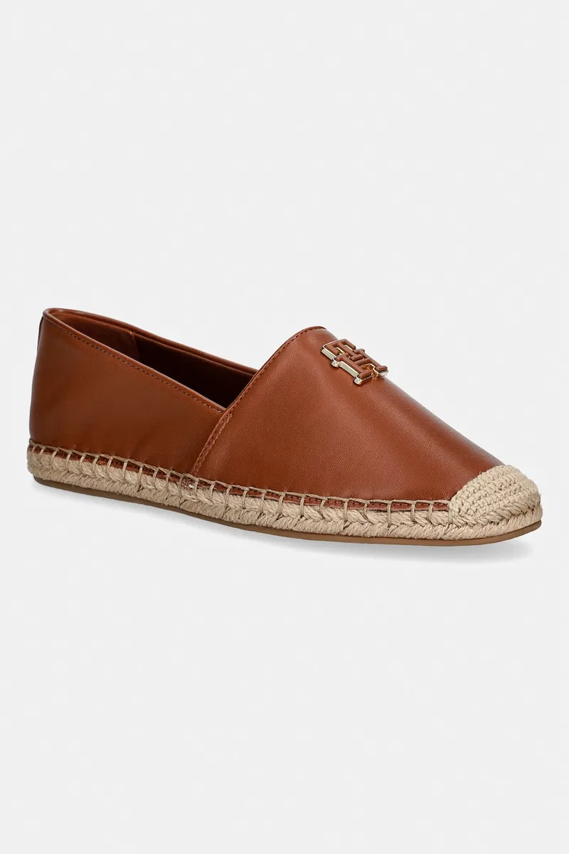Tommy Hilfiger εσπαντρίγιες Γυναικεία TH LOGO LEATHER ESPADRILLE