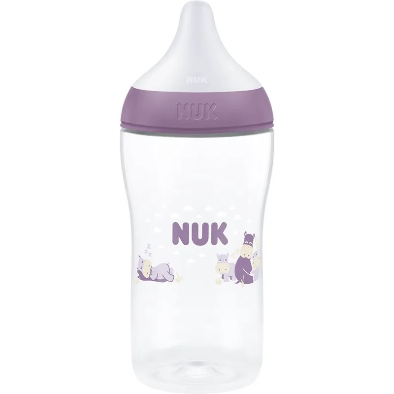 NUK Perfect Match Hippo μπουκάλι 3m+ 260 ml