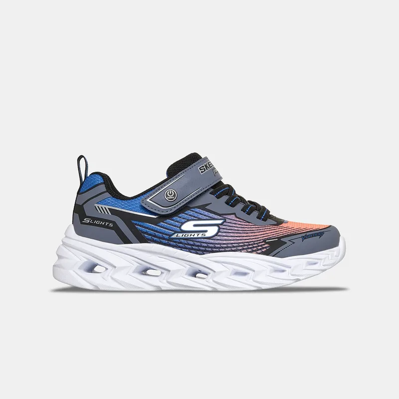 Skechers Lighted Gore & Strap Παιδικά Παπούτσια με Φωτάκια (9000258049_91217)