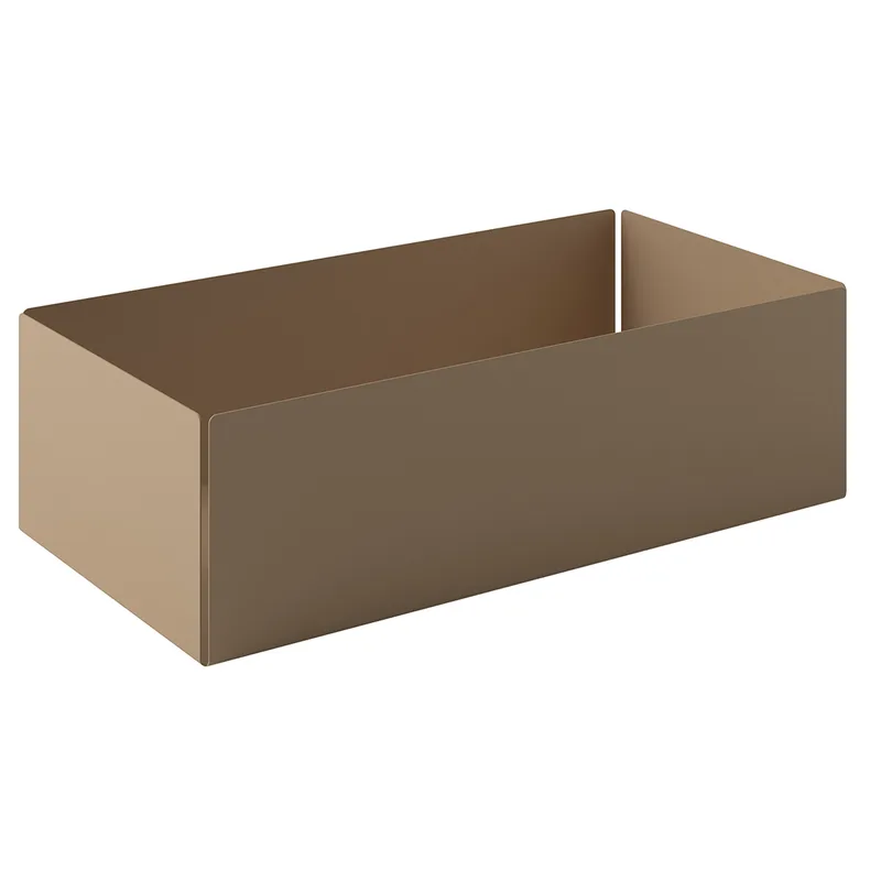 Κουτί Αποθήκευσης (25x7.5x13) Pam & Co 119-103 Matt Μπεζ