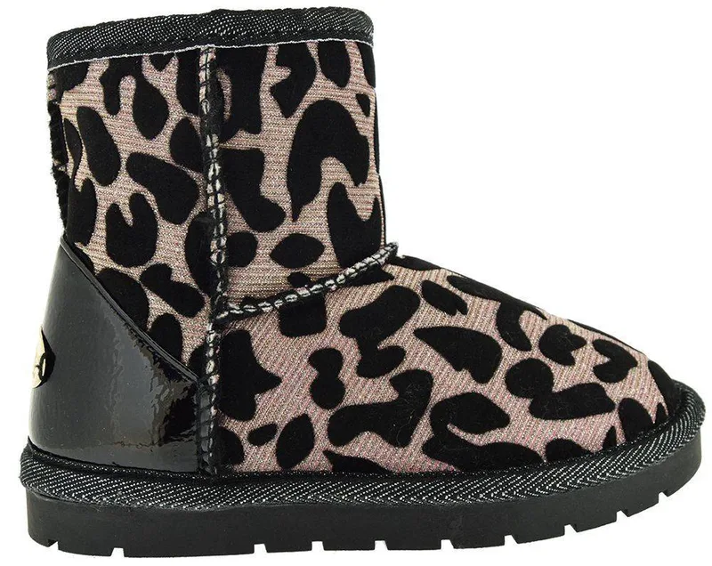 ΜΠΟΤΑΚΙΑ LULU MICOL LL150009S ΜΑΥΡΟ/ΡΟΖ (EU:28)