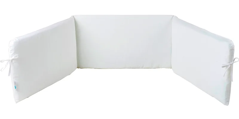 Πάντα Κούνιας Βαμβακερή 35x195εκ. White (Ύφασμα: Βαμβάκι 100%, Χρώμα: Λευκό) - Ο Κόσμος του Μωρού - 5205626700043