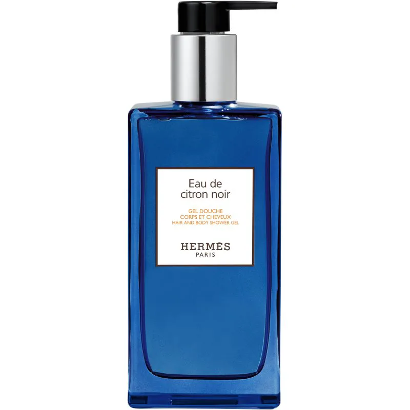 HERMÈS Le Bain Eau de citron noir τζελ για ντους για σώμα και μαλλιά unisex 200 ml
