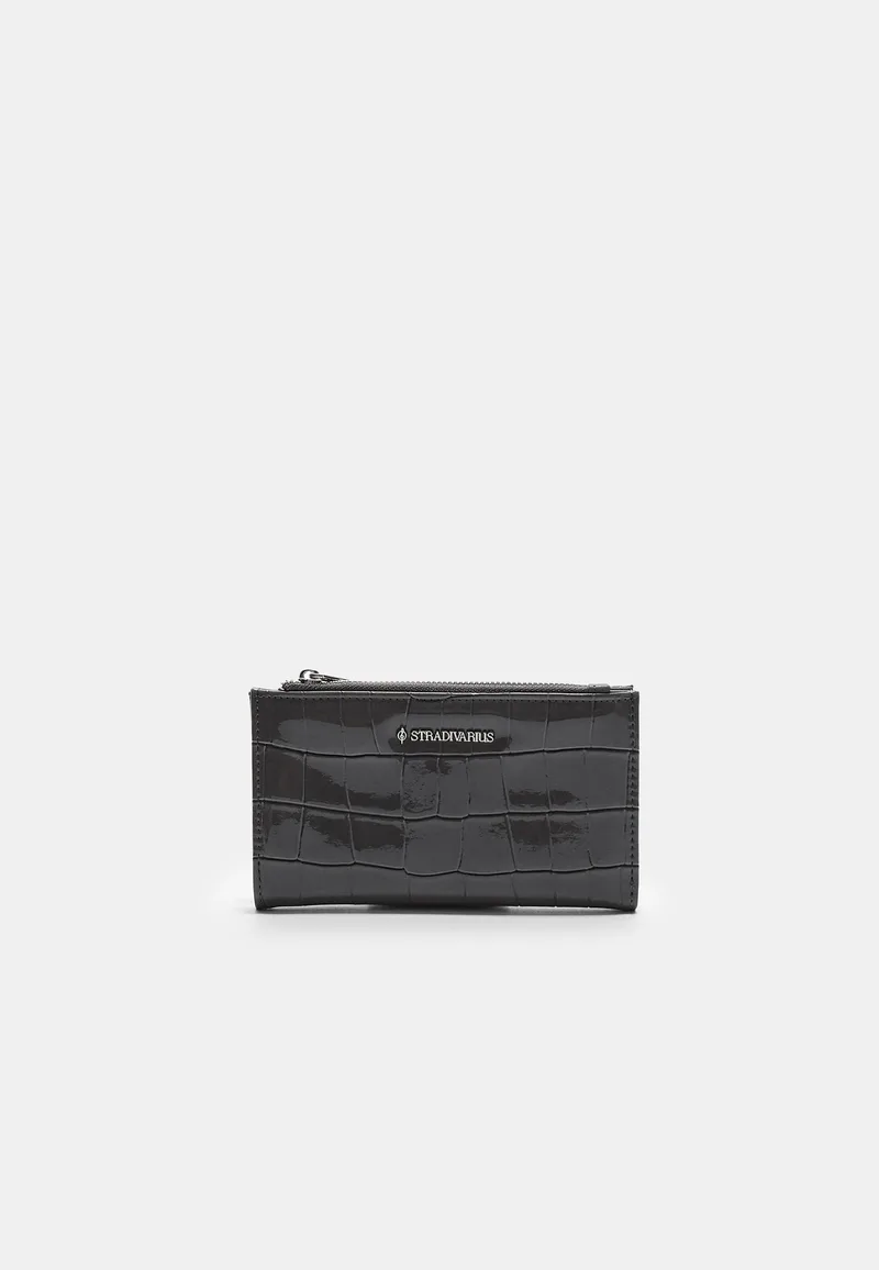 Stradivarius Βασικό Πορτοφόλι Με Όψη Καρύδας 0-252 Os