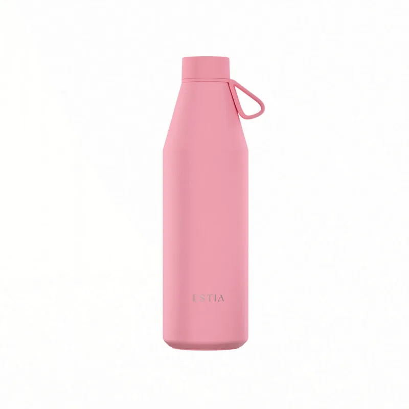 Θερμός-Μπουκάλι Ανοξείδωτο Rose Flow Save The Aegean Estia 800ml 01-43186 (Υλικό: Ανοξείδωτο) - estia - 01-43186