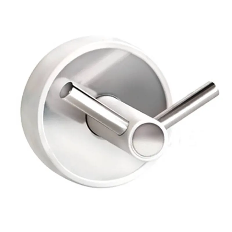 Άγκιστρο Διπλό Karag Optimo W 620299 Inox Λευκό Abs(Αυτοκόλλητο ή Βιδωτό)