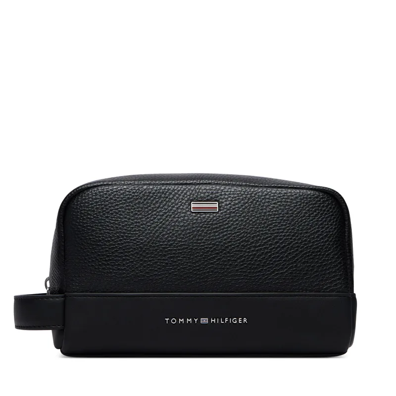 Τσαντάκι καλλυντικών Tommy Hilfiger Th Central Washbag AM0AM14485 Μαύρο