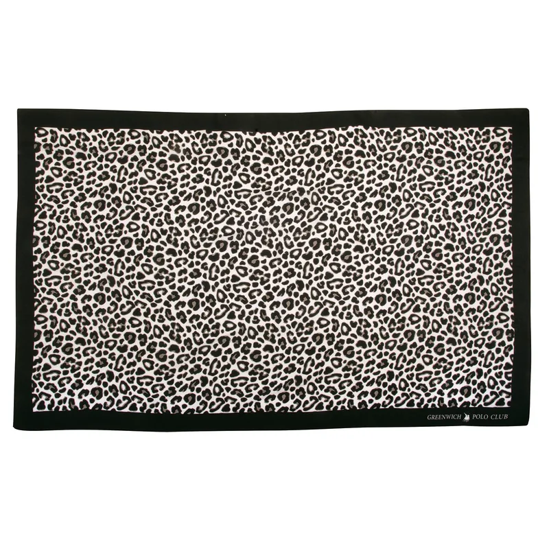 Παρεό Greenwich Polo Club 4036 Black- Taupe 110x180