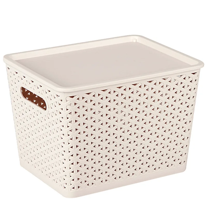 Kουτί Αποθήκευσης Rattan 29x23x21cm