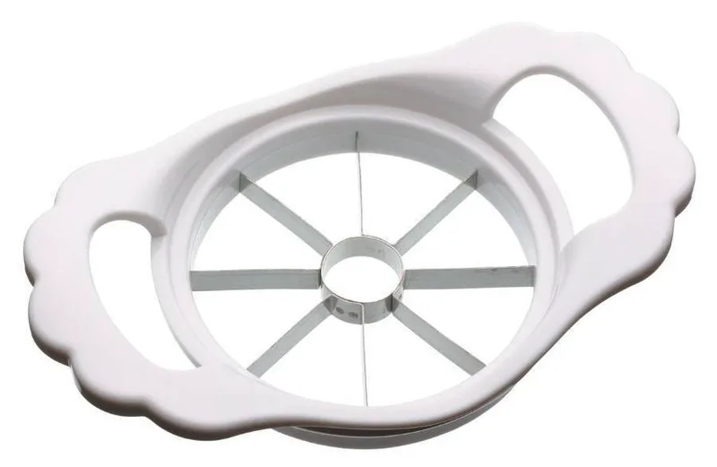 ΚΟΦΤΗΣ ΜΗΛΟΥ KITCHEN CRAFT INOX ΜΕ ΛΑΒΗ ΛΕΥΚΟ 11CM