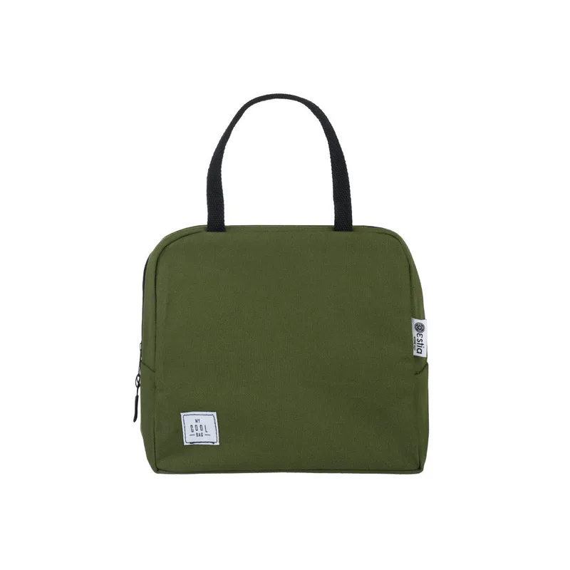 Τσάντα Φαγητού Ισοθερμική Βαμβακερή Forest Spirit Estia 6ltr-24x11,5x20εκ. 01-19334 (Χρώμα: Πράσινο ) - estia - 01-19334