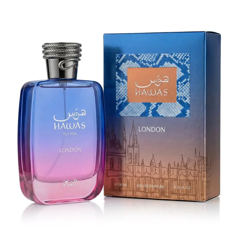 Rasasi Hawas London Eau de Parfum Ανδρικό Άρωμα 100ml