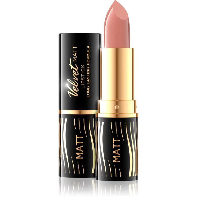 Eveline Cosmetics Velvet Matt κρεμώδες κραγιόν με ματ αποτελέσματα απόχρωση 515 4,5 γρ