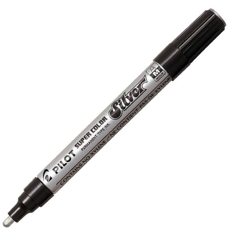 ΜΑΡΚΑΔΟΡΟΣ ΑΝΕΞΙΤΗΛΟΣ PILOT SUPER COLOUR MEDIUM ΑΣΗΜΙ SC-S-M