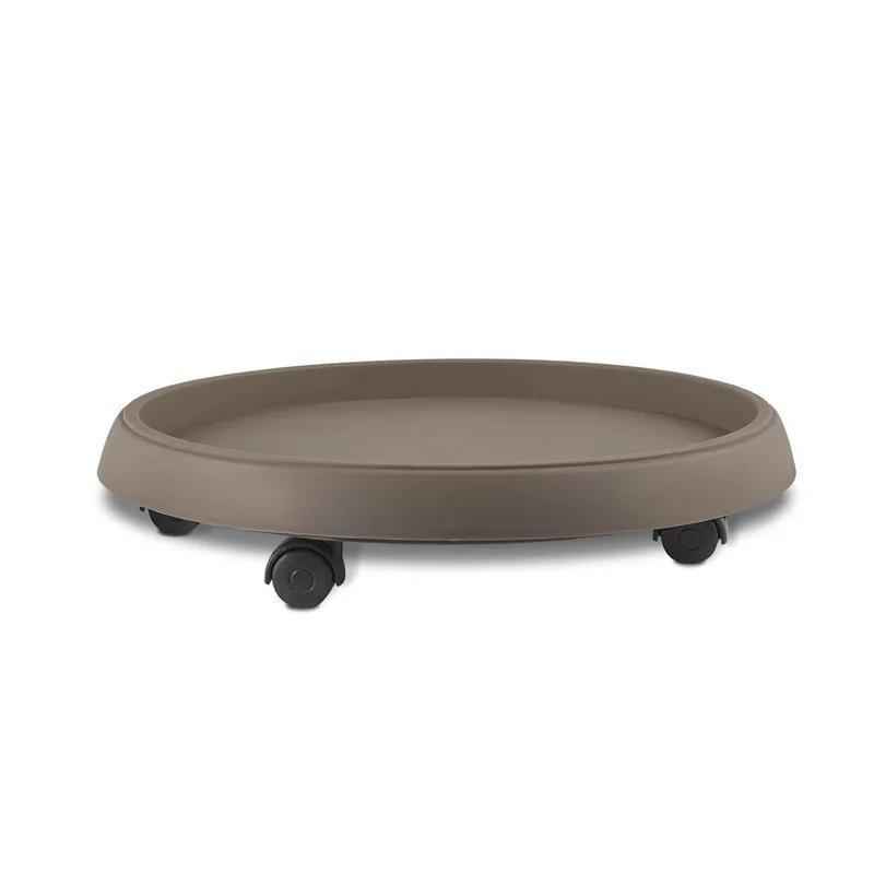 Πιάτο Γλάστρας Με 5 Ρόδες Spicy Brown 40cm