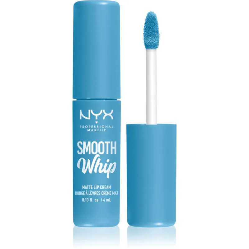 NYX Professional Makeup Smooth Whip Matte Lip Cream βελούδινο κραγιόν με λειαντικό αποτέλεσμα απόχρωση 21 Blankie 4 μλ