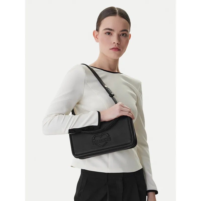 Τσάντα LOVE MOSCHINO JC4096PP1OLL0000 Μαύρο