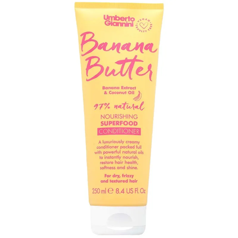 Umberto Giannini Banana Butter Nourishing Superfood Conditioner (250ml)