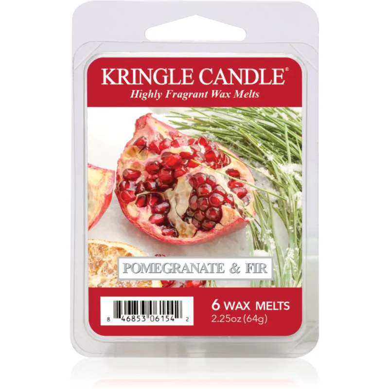 Kringle Candle Pomegranate & Fir Wax Melt DVA αρωματικό κερί 64 γρ