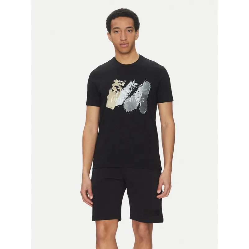 Paul&Shark T-Shirt 25411094 Μαύρο Regular Fit