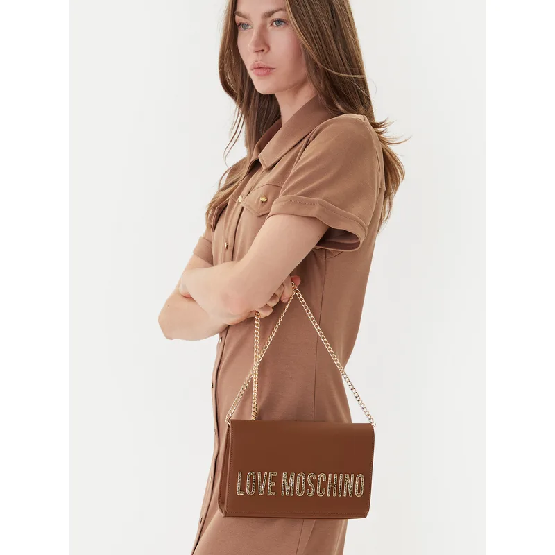 Τσάντα LOVE MOSCHINO JC4121PP0NKD020A Καφέ