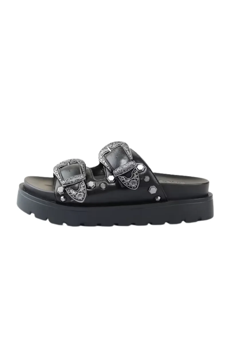 BUFFALO Σανδάλια - Πέδιλα RAYA ARI WEST - BLACK-1602338-BLACK