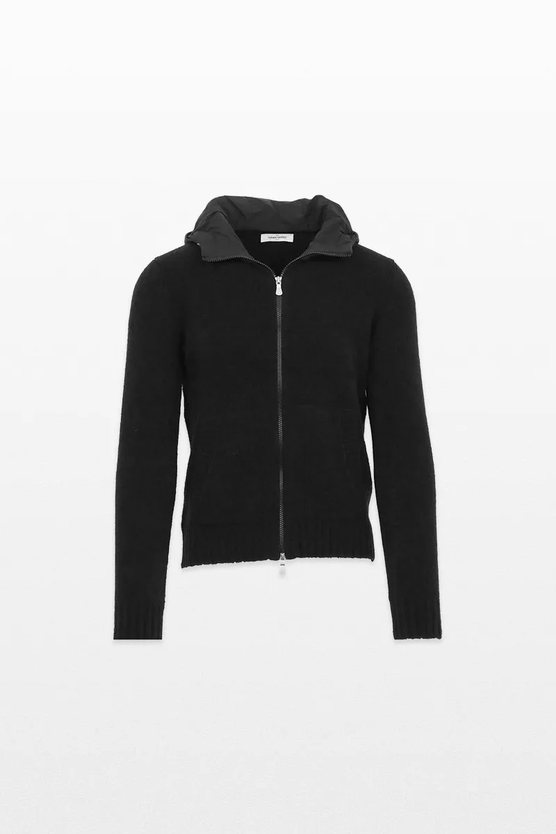 GRAN SASSO Ανδρικό Μαύρο Hooded Jacket