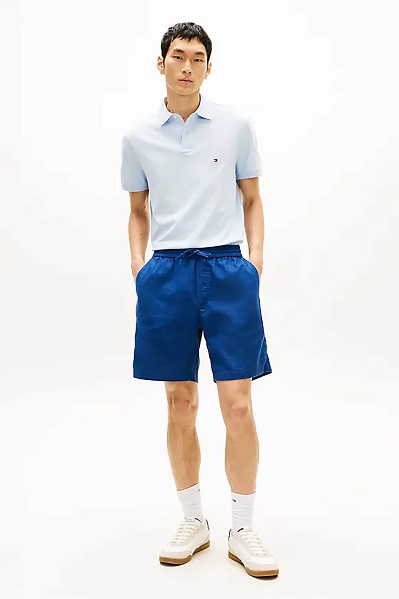 Tommy Hilfiger ανδρική βερμούδα chino Regular Fit - MW0MW44353 Μπλε