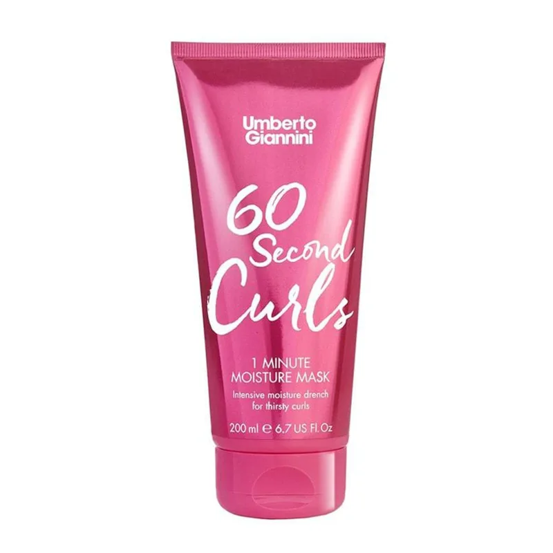 60 Second Curls 1 Minute Moisture Mask 200ml