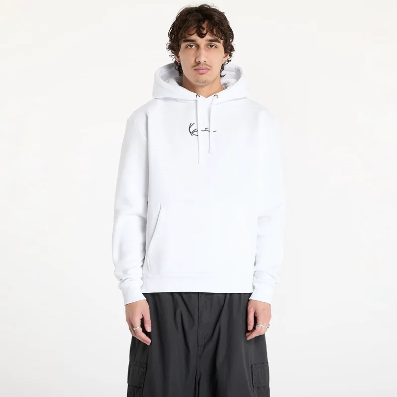 Φούτερ Karl Kani KK Small Signature Hoodie White M
