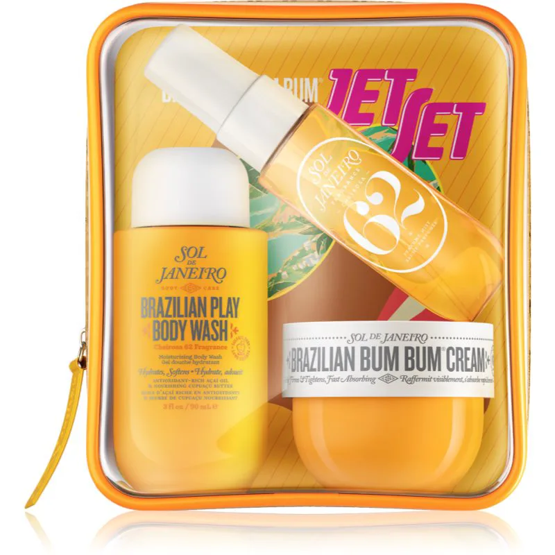 Sol de Janeiro Brazilian Bum Bum Jet Set σετ ταξιδιού για γυναίκες
