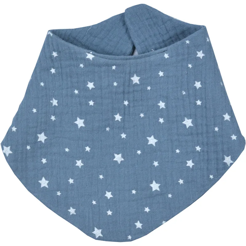 Σαλιάρα Μπαντάνα Μουσελίνα Baby Oliver 374 Blue