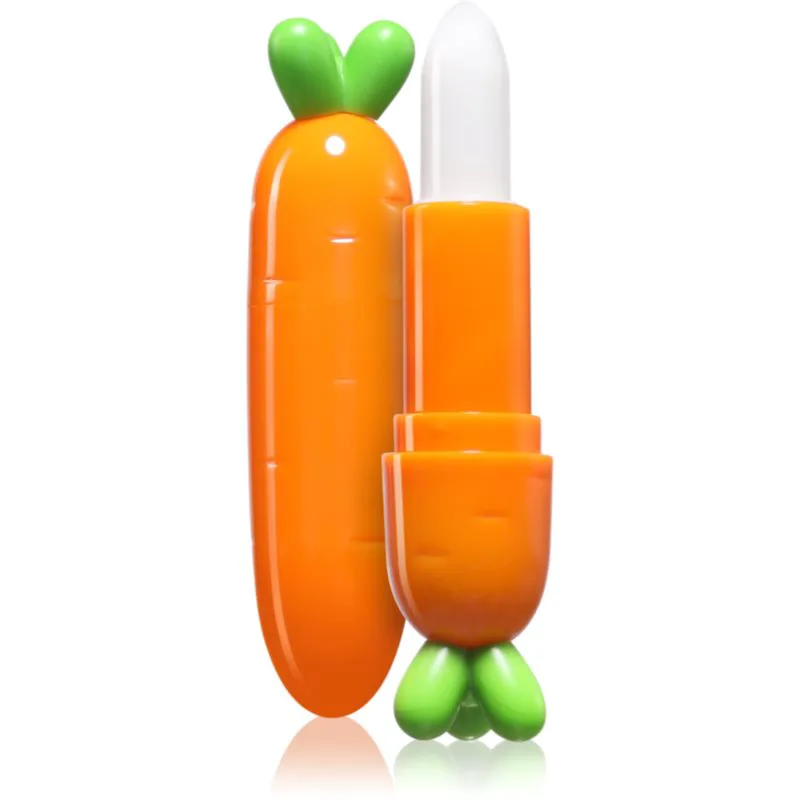 Mad Beauty Veggie Friends Carrot ενυδατικό βάλσαμο για τα χείλη 3.2 γρ