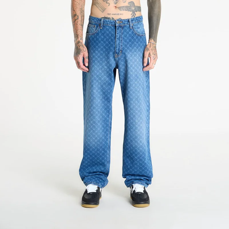 Τζιν Daily Paper Amba Monogram Jeans New Mid Blue S
