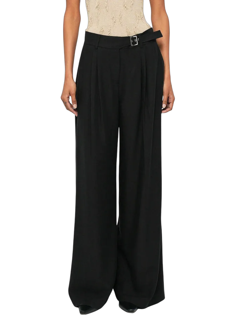 Γυναικείο Παντελόνι Μαύρο Karl Lagerfeld B1W10012-999 BLACK