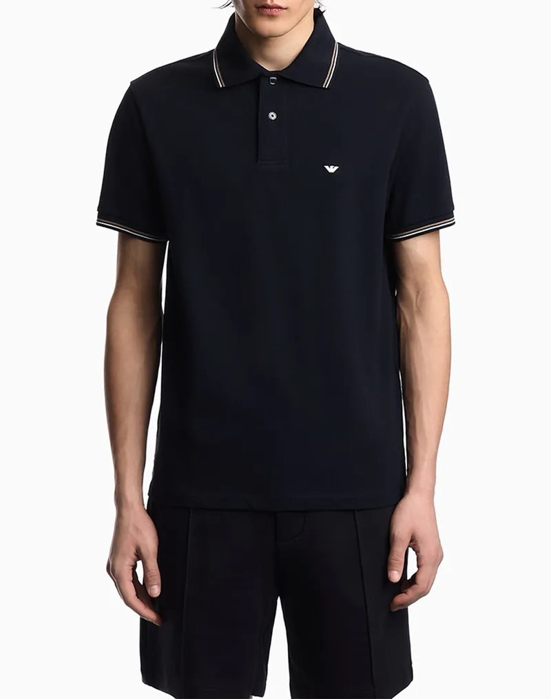 EMPORIO ARMANI POLO SHIRT EM004607AF23090-UB118 NavyBlue