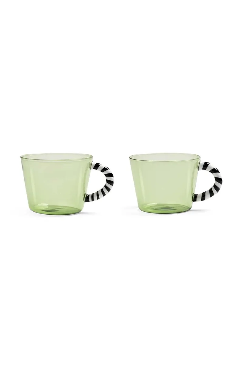 Σετ ποτηριών &k amsterdam Glass Duet Green 300 ml 2-pack