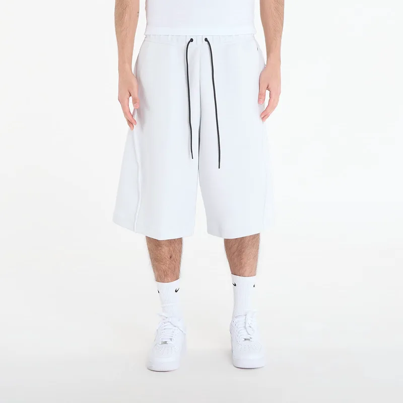 Σορτς Nike Tech Men's Fleece Oversized Fit Shorts Off White/ Black S
